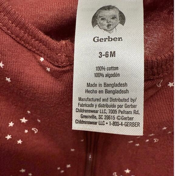 Gerber’s 3-6 Months NWOT Footie - Picture 3 of 3